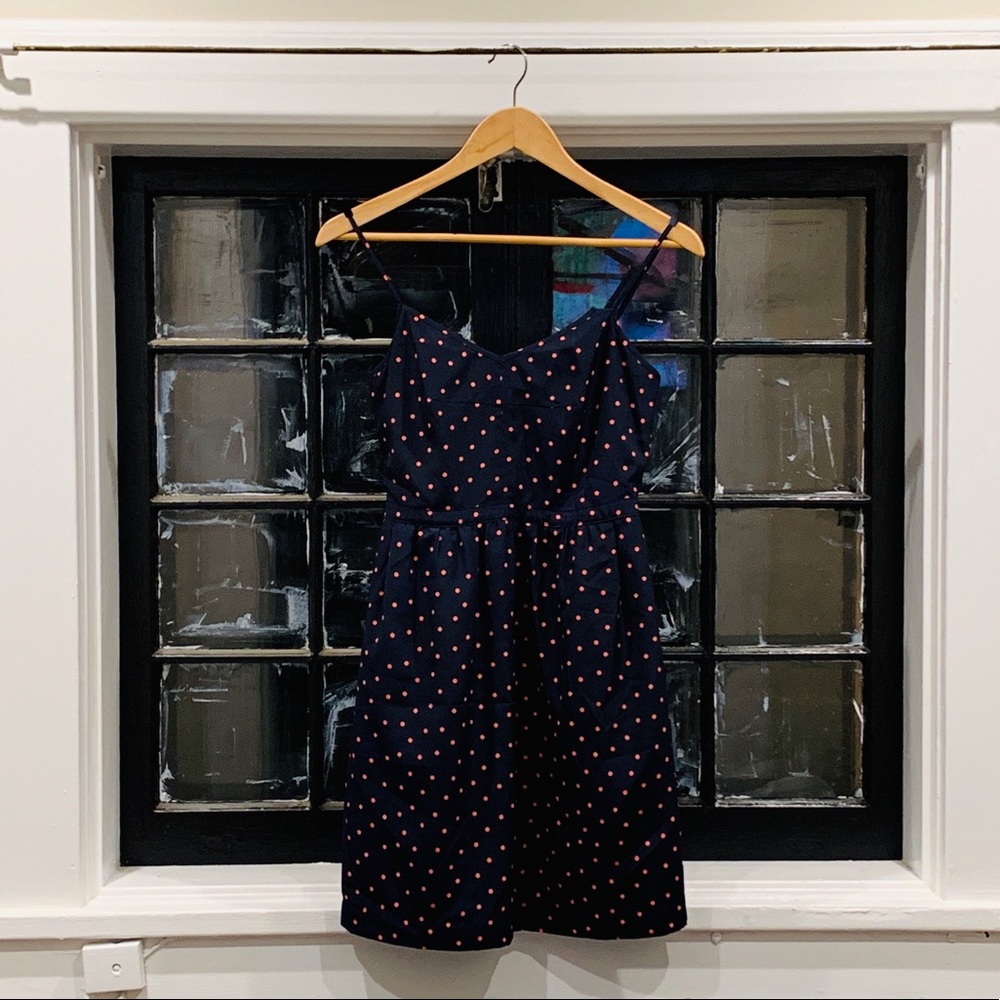 J CREW polka dot dress